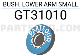 Good Rubber Co LTD GT31010 BUSH. LOWER ARM SMALL