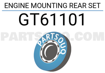 Good Rubber Co LTD GT61101 ENGINE MOUNTING REAR SET
