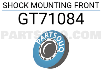 Good Rubber Co LTD GT71084 SHOCK MOUNTING FRONT