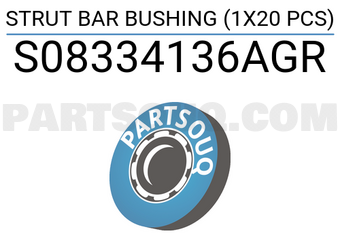 Good Rubber Co LTD S08334136AGR STRUT BAR BUSHING (1X20 PCS)