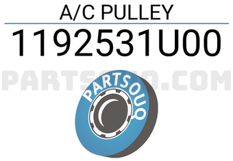 HABASHI 1192531U00 A/C PULLEY