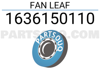 HABASHI 1636150110 FAN LEAF
