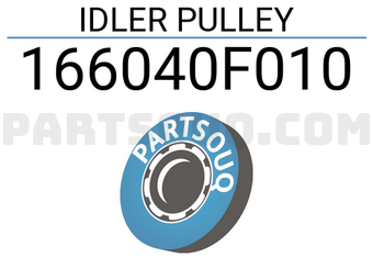 HABASHI 166040F010 IDLER PULLEY