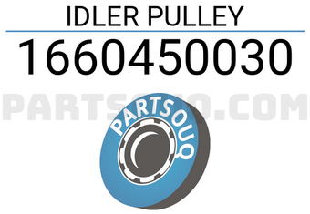HABASHI 1660450030 IDLER PULLEY