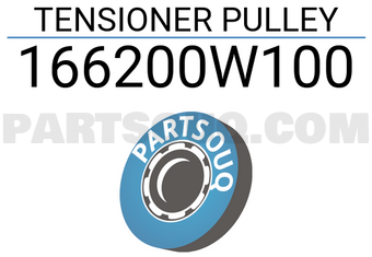 HABASHI 166200W100 TENSIONER PULLEY