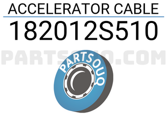 HABASHI 182012S510 ACCELERATOR CABLE