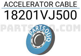 HABASHI 18201VJ500 ACCELERATOR CABLE