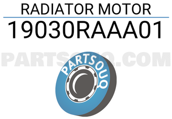 HABASHI 19030RAAA01 RADIATOR MOTOR