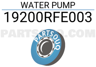 HABASHI 19200RFE003 WATER PUMP