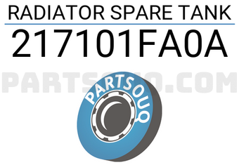 HABASHI 217101FA0A RADIATOR SPARE TANK