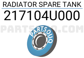 HABASHI 217104U000 RADIATOR SPARE TANK