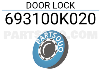 HABASHI 693100K020 DOOR LOCK