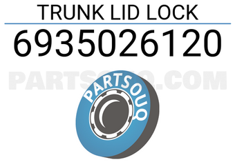 HABASHI 6935026120 TRUNK LID LOCK