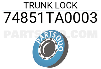 HABASHI 74851TA0003 TRUNK LOCK