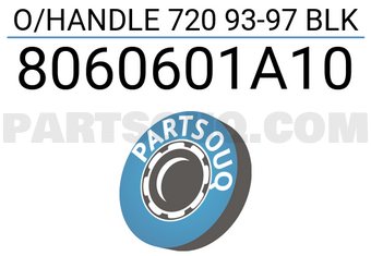 HABASHI 8060601A10 O/HANDLE 720 93-97 BLK