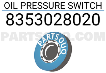 HABASHI 8353028020 OIL PRESSURE SWITCH