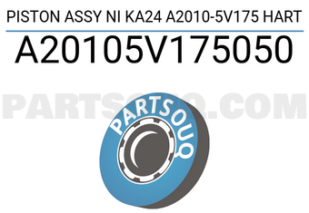 HART A20105V175050 PISTON ASSY NI KA24 A2010-5V175 HART