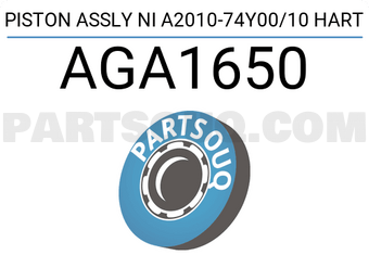 HART AGA1650 PISTON ASSLY NI A2010-74Y00/10 HART