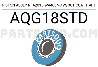 HART AQG18STD PISTON ASSLY NI A2010-WA403NC W/OUT COAT HART