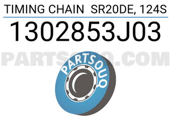 HASAKI 1302853J03 TIMING CHAIN SR20DE, 124S