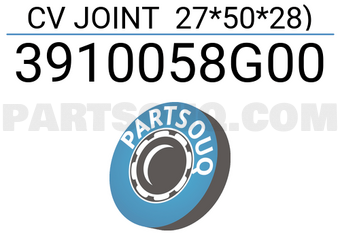 HDK 3910058G00 CV JOINT 27*50*28)