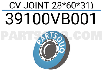 CV JOINT 28*60*31) 39100VB001 | HDK Parts | PartSouq