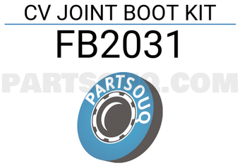 HDK FB2031 CV JOINT BOOT KIT