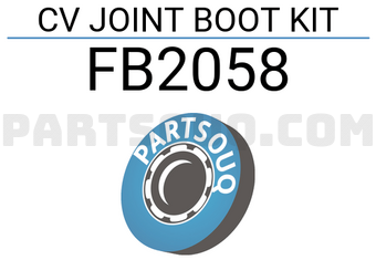 HDK FB2058 CV JOINT BOOT KIT