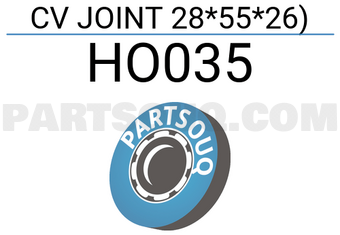 HDK HO035 CV JOINT 28*55*26)