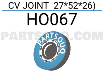 HDK HO067 CV JOINT 27*52*26)