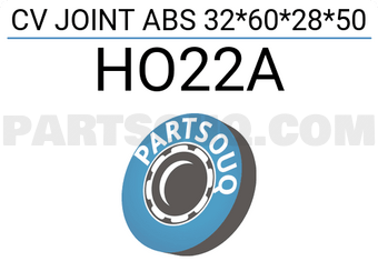 HDK HO22A CV JOINT 32*60*28*50