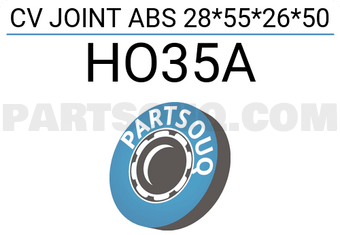 HDK HO35A CV JOINT 28*55*26*50
