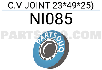 HDK NI085 C.V JOINT 23*49*25)