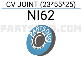 HDK NI62 CV JOINT (23*55*25)