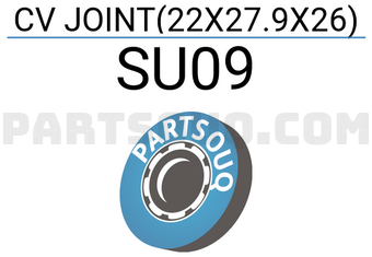 HDK SU09 CV JOINT(22X27.9X26)