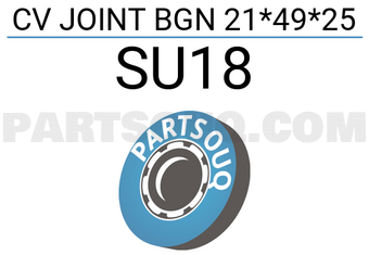 HDK SU18 CV JOINT BGN 21*49*25