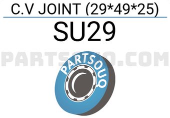 HDK SU29 C.V JOINT 29*49*25)