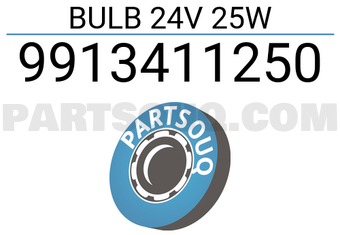 HINO 9913411250 BULB 24V 25W