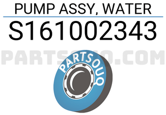 HINO S161002343 PUMP ASSY, WATER