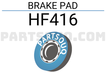 HITACHI HF416 Brake pad