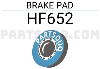 HITACHI HF652 Brake pad