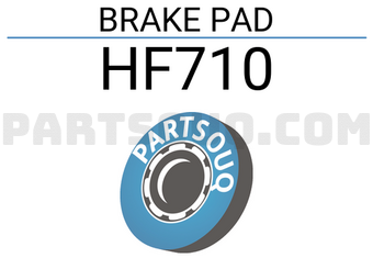 HITACHI HF710 Brake pad