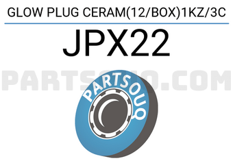 HKT JPX22 GLOW PLUG CERAM(12/BOX)1KZ/3C