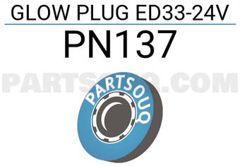HKT PN137 GLOW PLUG ED33-24V