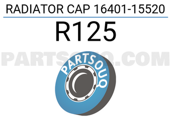 HKT R125 RADIATOR CAP 16401-15520