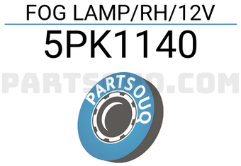 Hella 5PK1140 FOG LAMP/RH/12V