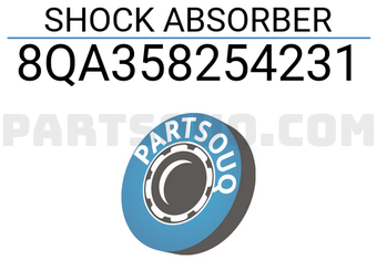 Hella 8QA358254231 SHOCK ABSORBER