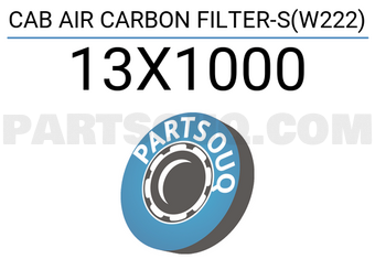 Hengst 13X1000 CAB AIR CARBON FILTER-S(W222)