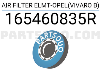 Hengst 165460835R AIR FILTER ELMT-OPEL(VIVARO B)