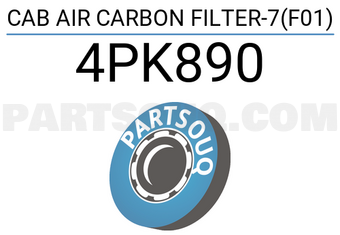 Hengst 4PK890 CAB AIR CARBON FILTER-7(F01)